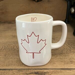 Rae Dunn 2018 Canada Day Mug Maple Leaf